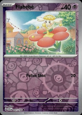 Flabebe 091/198 Scarlet & Violet Ungraded