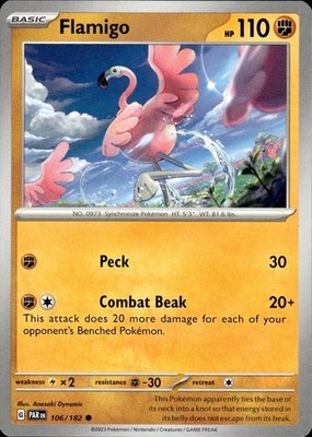 Flamigo 106/182 Paradox Rift Ungraded