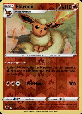 Flareon 026/185 Vivid Voltage Ungraded