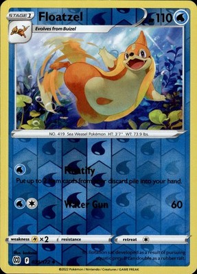 Floatzel 039/172 Brilliant Stars Ungraded