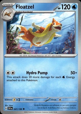 Floatzel 047/198 Scarlet & Violet Ungraded