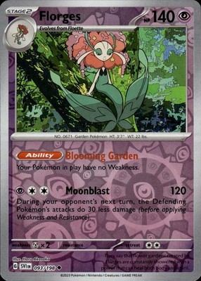 Florges 093/198 Scarlet & Violet Ungraded