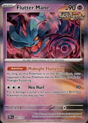Flutter Mane 043/131 Prismatic Evolutions Ungraded
