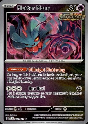 Flutter Mane 043/131 SV: Prismatic Evolutions Ungraded