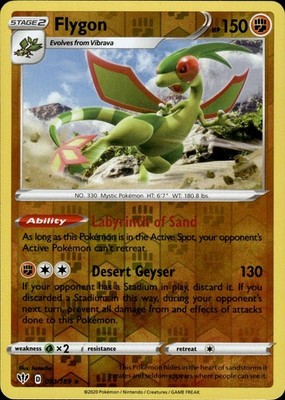 Flygon 091/189 Darkness Ablaze Ungraded