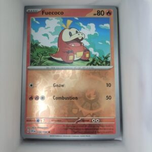 Fuecoco 036/198 Scarlet & Violet Ungraded