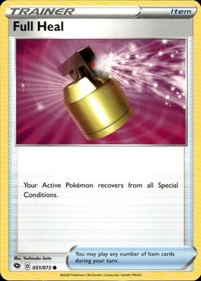 Full Heal 051/073 Champion's Path Ungraded