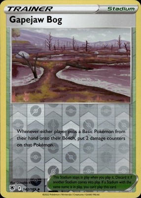 Gapejaw Bog 142/189 Astral Radiance Ungraded