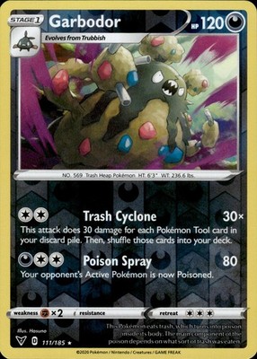 Garbodor 111/185 Vivid Voltage Ungraded