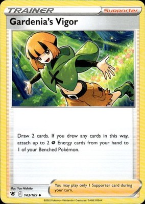 Gardenia's Vigor 143/189 Astral Radiance Ungraded