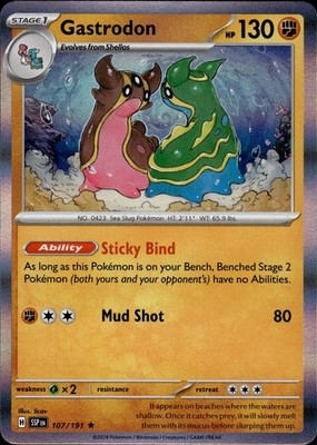 Gastrodon 107/191 Surging Sparks Ungraded
