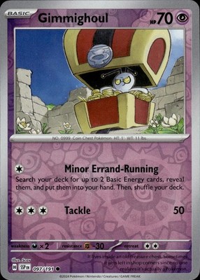 Gimmighoul 097/191 Surging Sparks Ungraded
