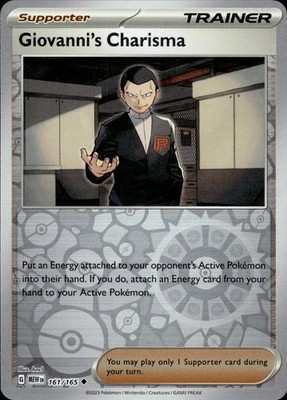 Giovanni's Charisma 161/165 151 Ungraded