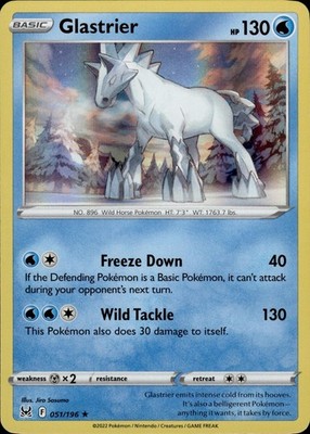 Glastrier 051/196 Lost Origin Ungraded