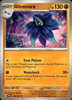 Glimmora 109/167 Twilight Masquerade Ungraded