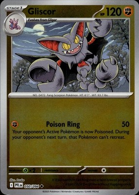 Gliscor 050/094 Phantasmal Flames Ungraded