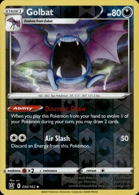 Golbat 090/163 Battle Styles Ungraded