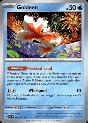 Goldeen 020/131 Prismatic Evolutions Ungraded