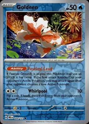 Goldeen 020/131 SV: Prismatic Evolutions Ungraded