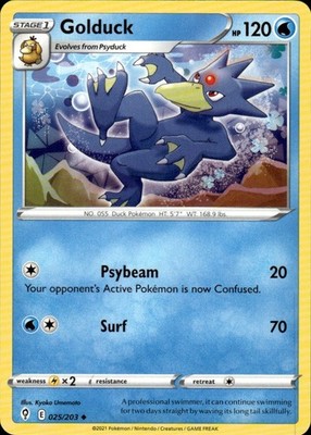 Golduck 025/203 Evolving Skies Ungraded