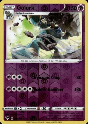 Golurk 077/189 Darkness Ablaze Ungraded