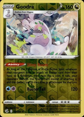Goodra 197/264 Fusion Strike Ungraded