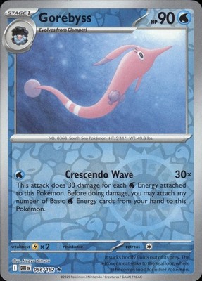 Gorebyss 056/182 Destined Rivals Ungraded