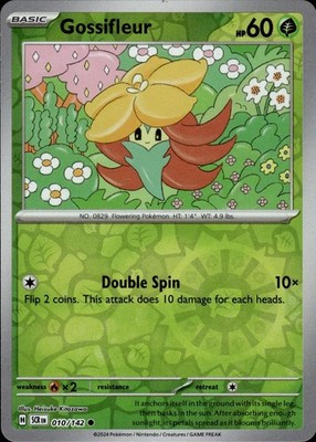 Gossifleur 10/142 Stellar Crown Ungraded