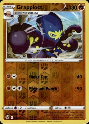 Grapploct 153/264 Fusion Strike Ungraded