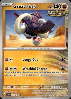 Great Tusk 096/162 Temporal Forces Ungraded