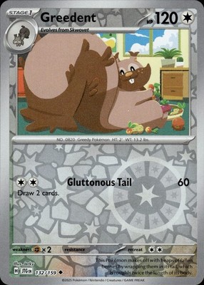 Greedent 132/159 Journey Together Ungraded