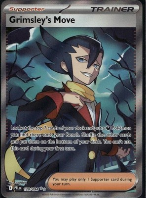 Grimsley's Move 120/094 Phantasmal Flames Ungraded