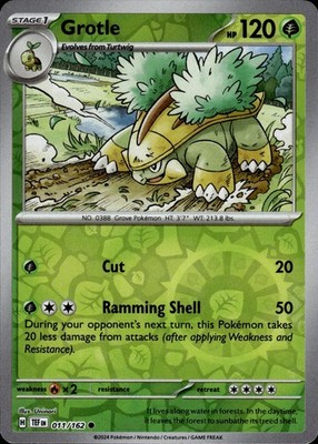 Grotle 011/162 Temporal Forces Ungraded