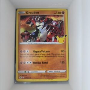 Groudon 017/025 Celebrations Ungraded