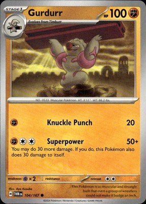 Gurdurr 104/167 Twilight Masquerade Ungraded