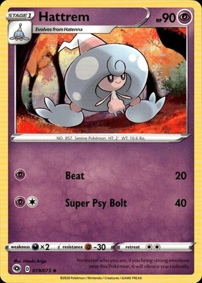 Hattrem 019/073 Champion's Path Ungraded