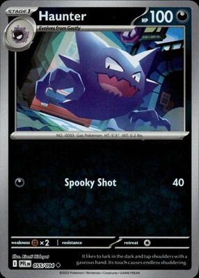 Haunter 055/094 Phantasmal Flames Ungraded