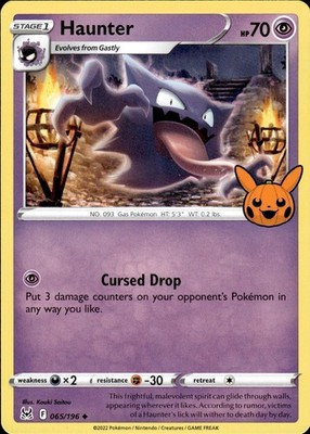 Haunter 065/196 Trick or Trade BOOster 2023 Ungraded