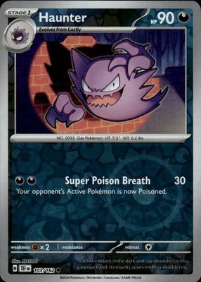 Haunter 103/162 Temporal Forces Ungraded