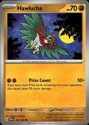 Hawlucha 107/167 Twilight Masquerade Ungraded