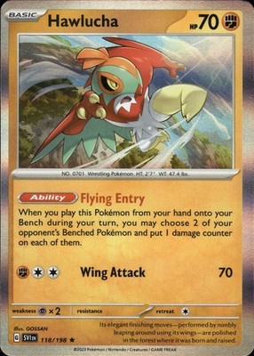 Hawlucha 118/198 Scarlet & Violet Ungraded