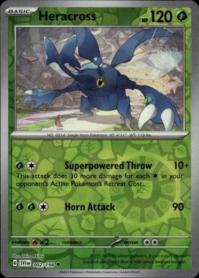 Heracross 002/198 Scarlet & Violet Ungraded