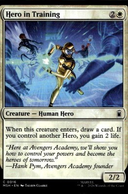 Hero in Training 16 Marvel Super Heroes Ungraded