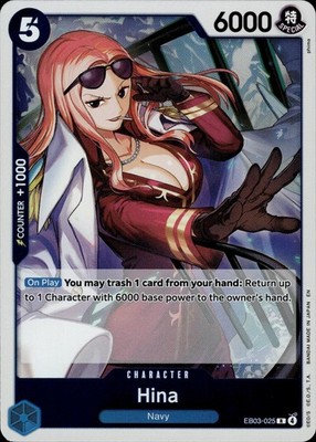 Hina EB03-025 Extra Booster: One Piece Heroines Edition Ungraded