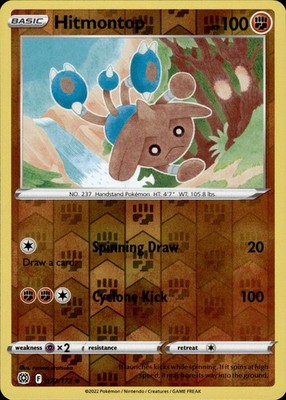 Hitmontop 072/172 Brilliant Stars Ungraded