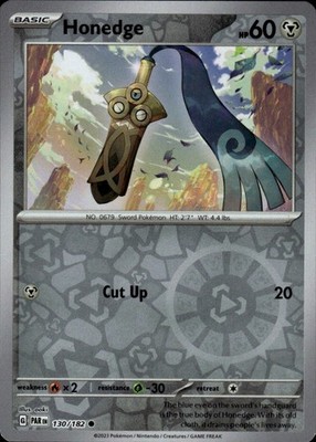 Honedge 130/182 Paradox Rift Ungraded