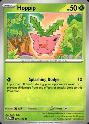 Hoppip 001/193 Paldea Evolved Ungraded
