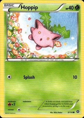 Hoppip 3/114 Steam Siege Ungraded