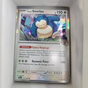 Hop's Snorlax 117/159 Journey Together Ungraded