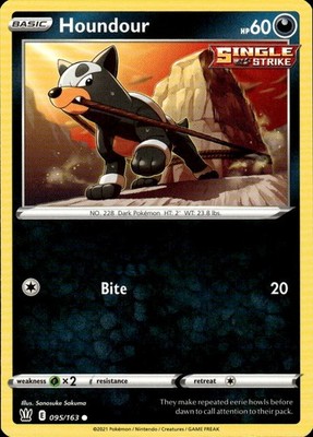 Houndour 095/163 Battle Styles Ungraded